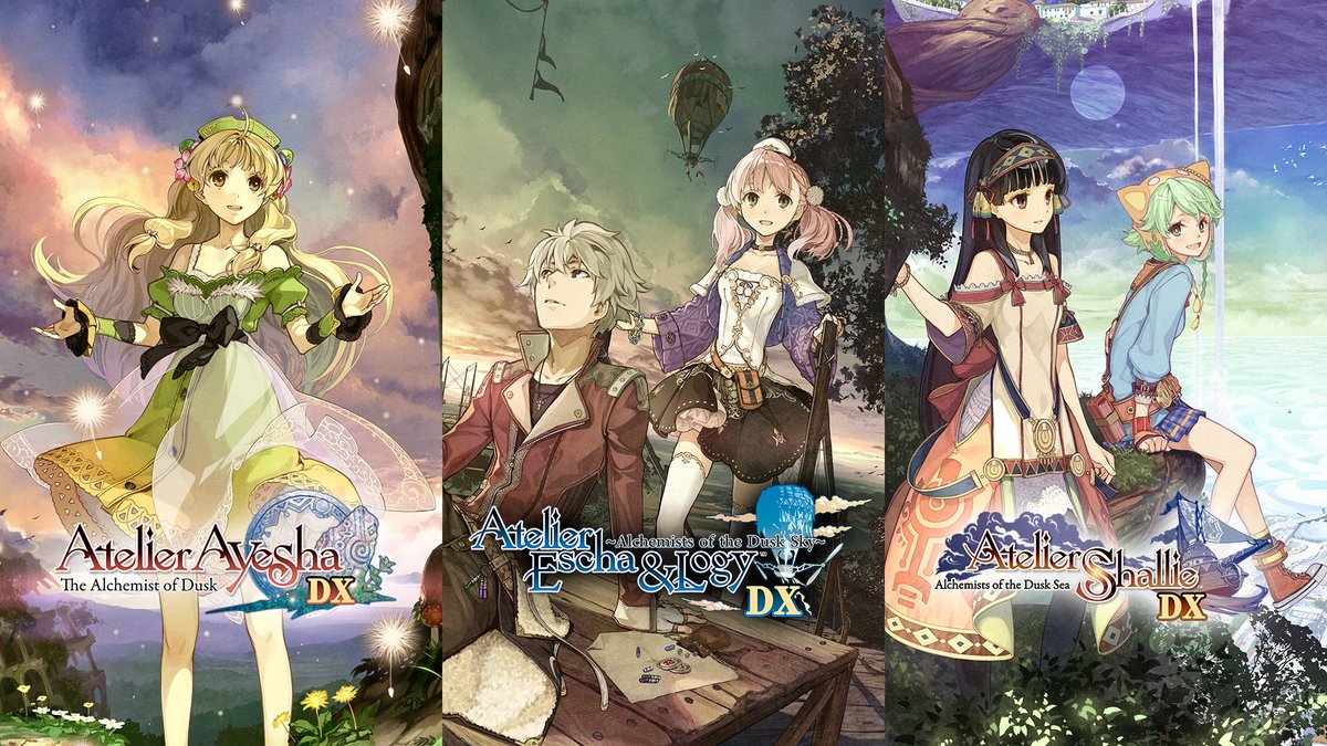 NoisyPixelNews's tweet photo. To make staying indoors easier, we are giving away 2 PS4 and 2 Switch codes (NA) for the Atelier Dusk Trilogy Deluxe Pack. Thanks, @KoeiTecmoUS!

Retweet/Follow for a chance to win and comment which console. Ends 3/31 12pmPT

Learn more about the series: https://t.co/J1XMIvAxXY https://t.co/miNx4it6hS