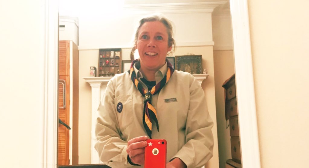 ellymitchiner's tweet image. Tonight I am donning my @UKScouting uniform to help run Scouts from the comfort of my own home using @zoom_us.
#StaySafeStayHome #virtualscouting #southlondonleads