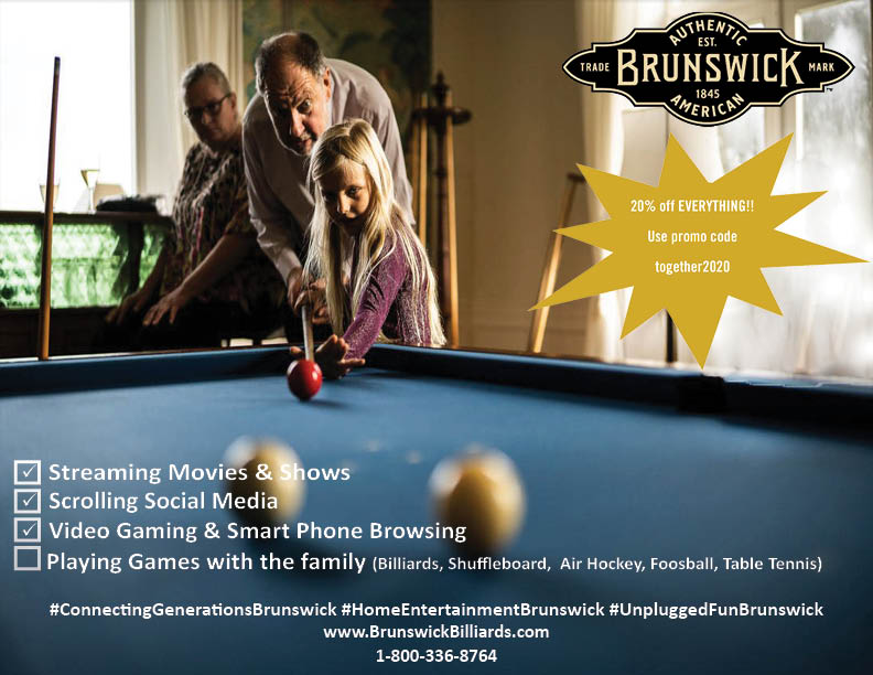 With all of our time being spent indoors, add some indoor games to keep the family entertained! Visit our website to purchase online or to find your nearest dealer. Be safe! Be well!