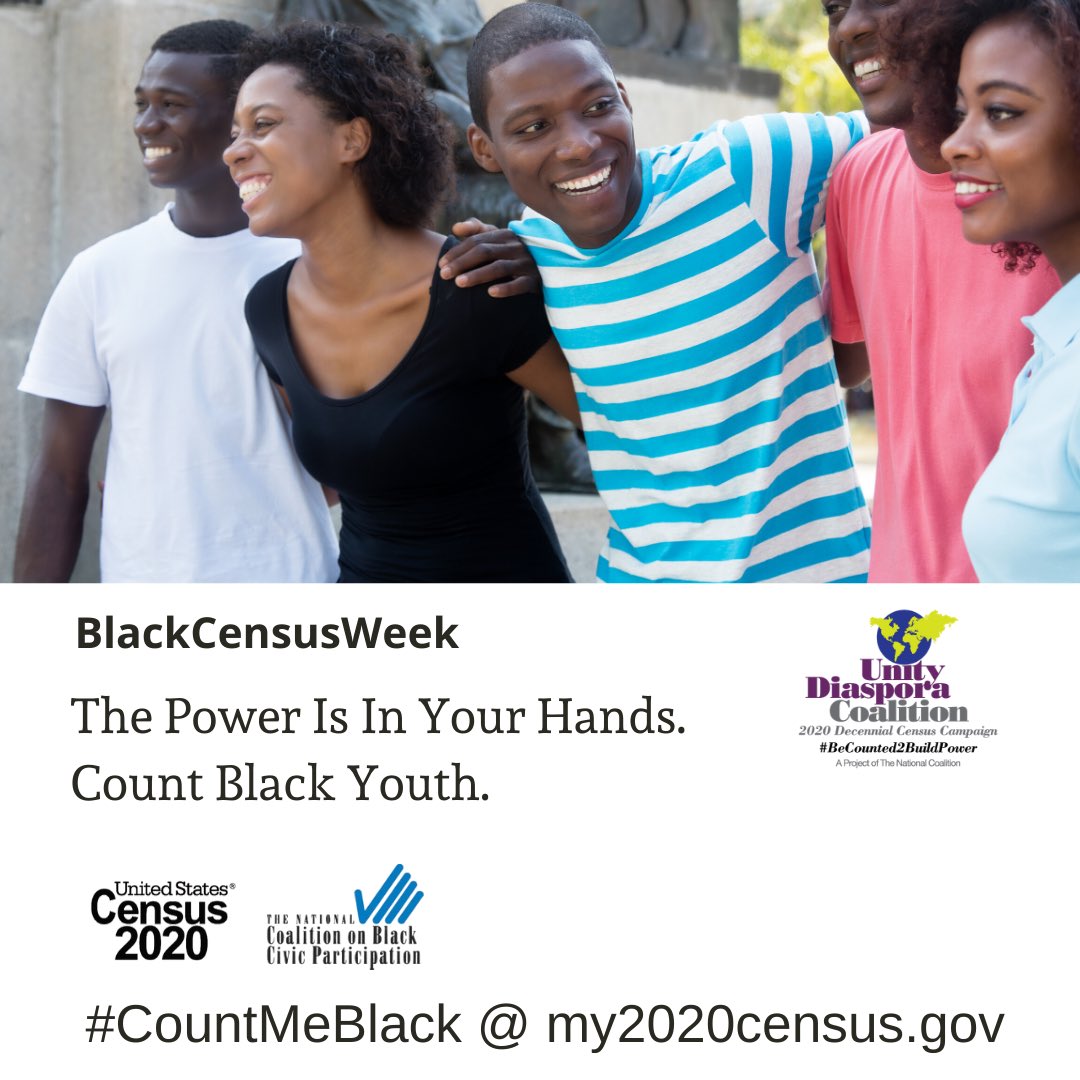 19ninetySean's tweet photo. The power is in your hands. Own your power by showing your power in the 2020 Census! Count Black Youth. Be Counted TODAY! @ https://t.co/kLfPcC9hSe. #BlackCensusWeek #CountmeBlack #BeCounted2BuildPower #Census2020 https://t.co/FSRIo9f1rT