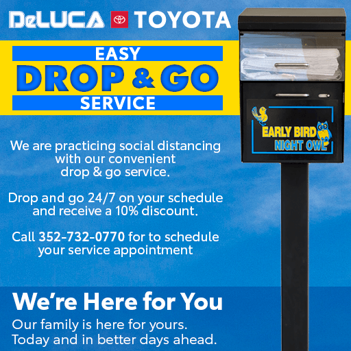 DeLucaToyota1's tweet photo. Just DROP &amp; GO 24/7 and receive 10% off your vehicle service. https://t.co/mj9zPke1cq