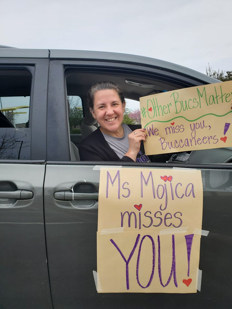 We teachers &amp; staff <a href="/BuckhornCreekES/">Buckhorn Creek ES</a> did something fun today:  we "paraded" through neighborhoods in which our students live!  It was planned out by 2 amazing teachers &amp; it was a blast!  My 2 kids joined in for the ride &amp; loved seeing friends &amp; other teachers, too!
