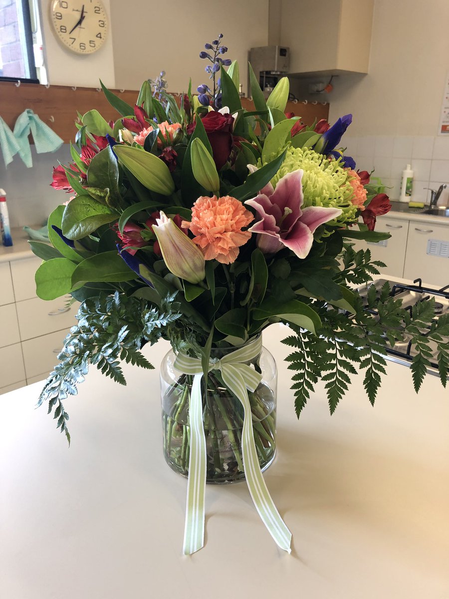 k_verinder's tweet photo. A huge thank you to our P&amp;C and parent community for the beautiful flowers delivered to school today in recognition of all of our hard work, dedication and support! I could not be prouder of my staff and thankful of our supportive school community! We’ve got this! https://t.co/oivHNABptN