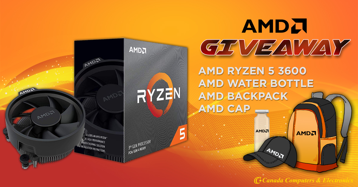AMD GIVEAWAY🔶
#AMD wants to hook you for when things get back to normal! ENTER for a chance to win🖥🧢🎒
1. Follow Canada Computers on Twitter
2. Comment below / send a GIF to tell us how you’ve been passing time at home🎮📚📺
3. Re-tweet this post

T&amp;C🔗 bit.ly/AMD-Giveaway-T…