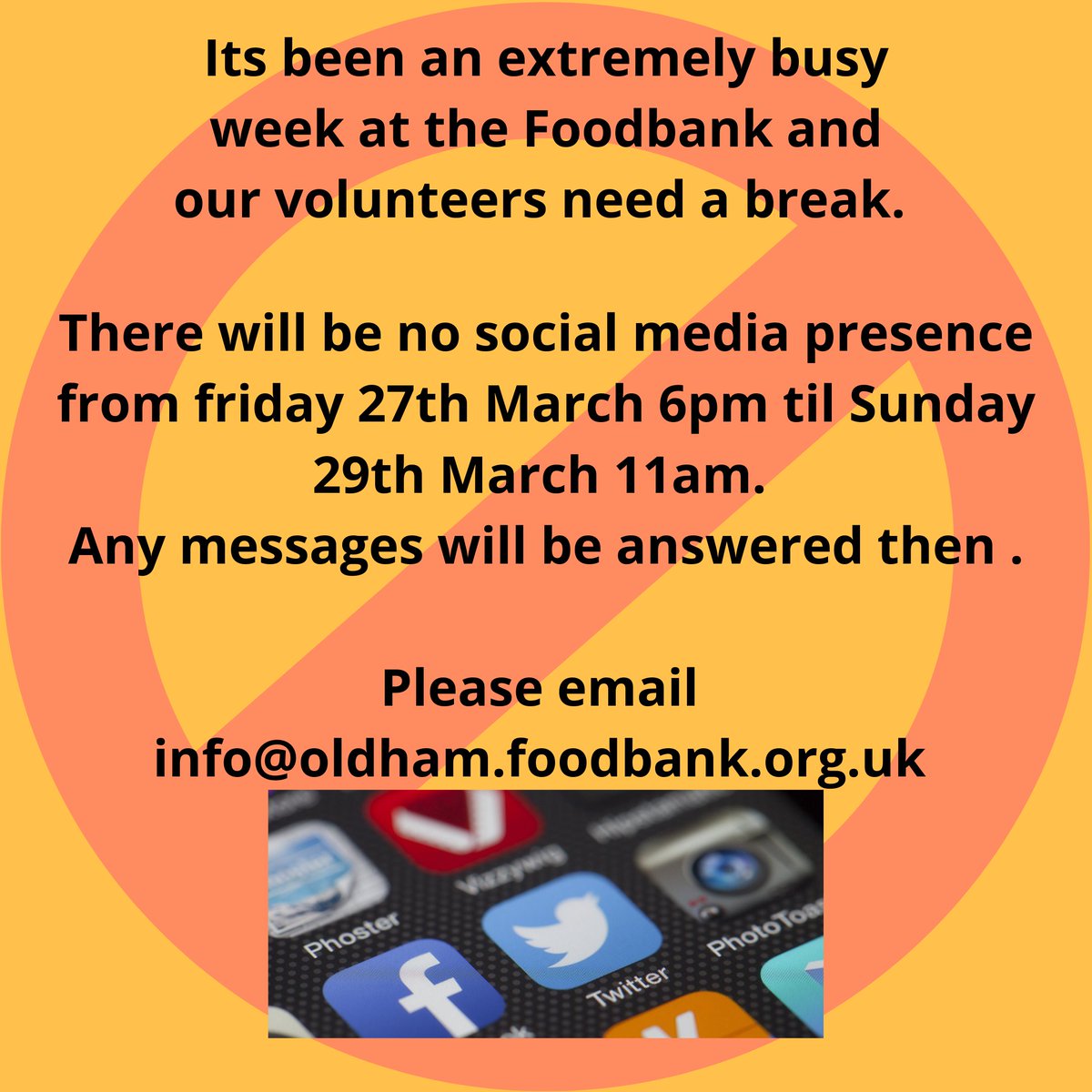 Oldham Foodbank 🦉 tweet media
