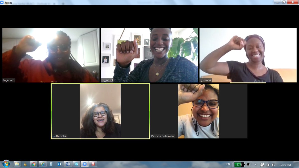 BLAC_Ontario's tweet photo. #TeamBLAC continuing the work remotely as we all go through this challenge together. A reminder to reach out to us at 1-877-736-9406 if you’ve experienced anti-Black racism in education, employment, housing, etc. #antiblackracism #containcovidnotpeople #covidbenefitsforall https://t.co/b5U0FS0N9t