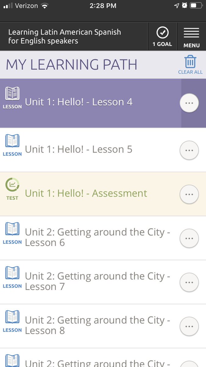 Spending sometime doing my own learning with the <a href="/TLILanguages/">Transparent Language</a> app to learn Spanish! Thank you to <a href="/NowatNPL/">Nashville Public Library</a> for giving Nashville residents free access.