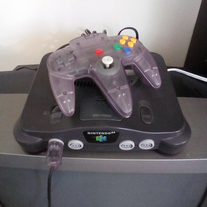 Everyone is so upset about the #NintendoSwitch being out of stock and so expensive right now. I'm good<a href="/tag/nintendoswitch"class="tags">#NintendoSwitch</a><a href="/tag/retro"class="tags"><span>#retro</span></a><a href="/tag/n64"class="tags"><span>#n64</span></a><a href="/tag/retrogamer"class="tags"><span>#retrogamer</span></a>