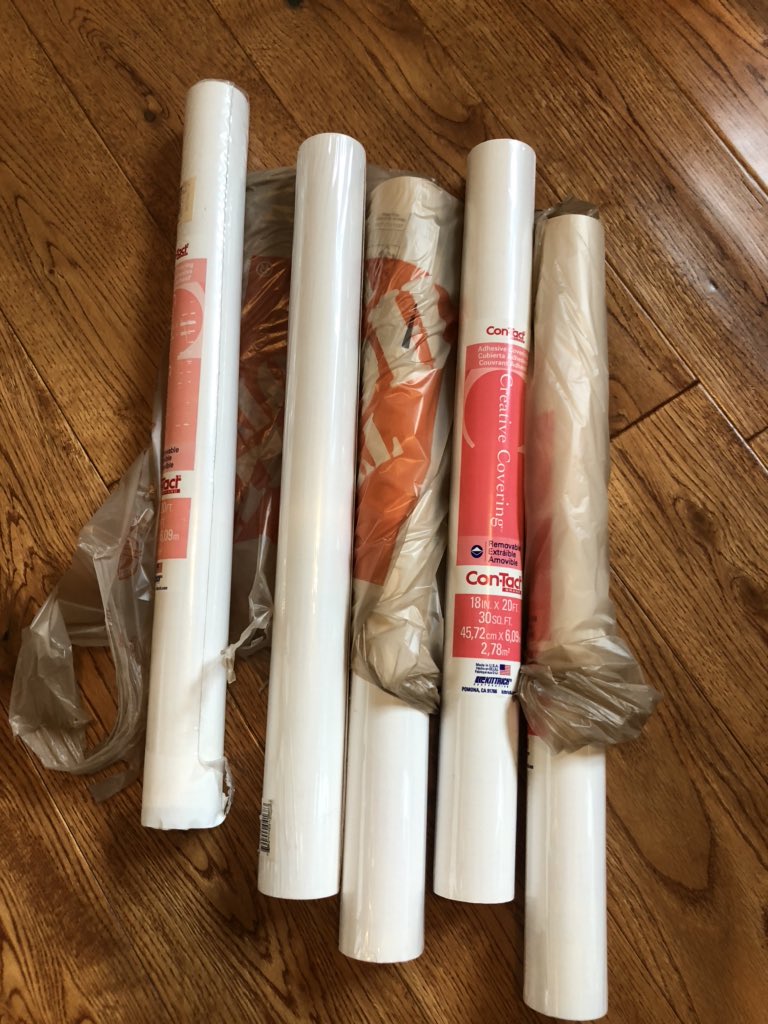 MrsCollias's tweet photo. A4:
Just got contact paper to redo my pantry shelves. My goal is to start tomorrow. Wish me luck. 😊
#117PantherMustang https://t.co/W461pTp60v