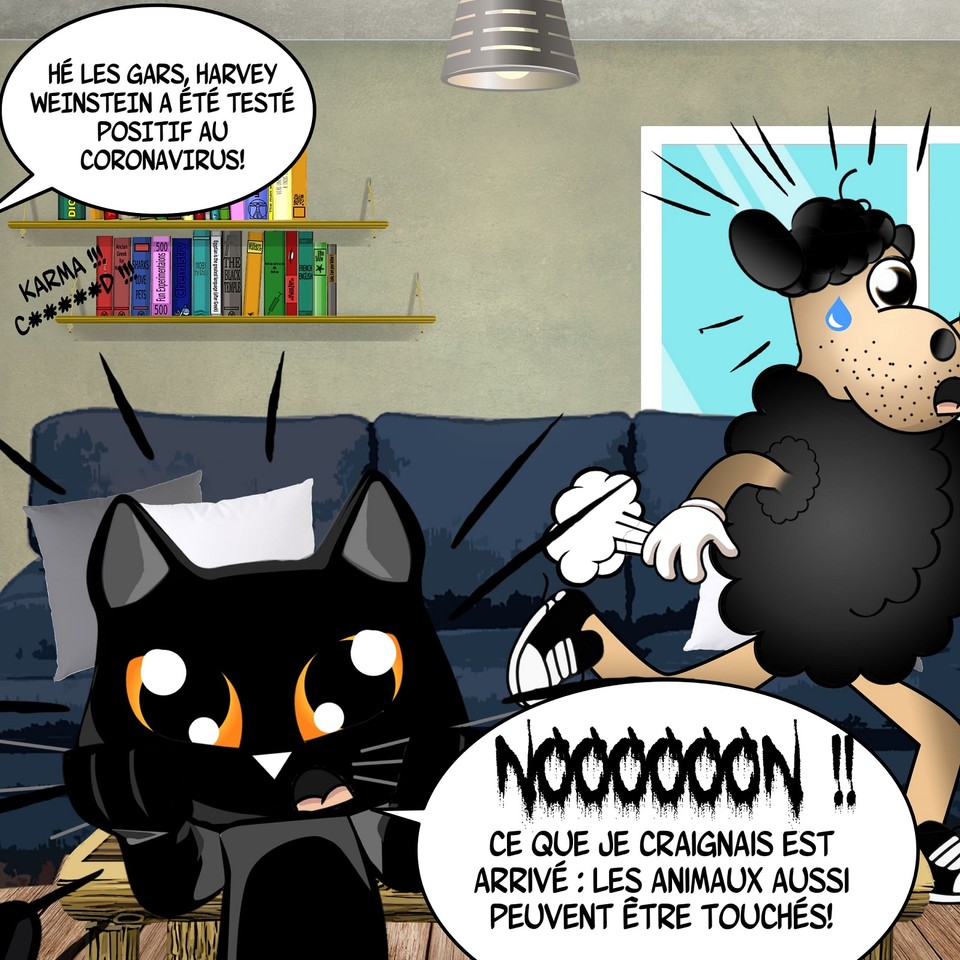 Gratuit Images Blagues Et Dessins On Twitter L Actu Des Moutonsnoirs Grippe le plus cool salutations