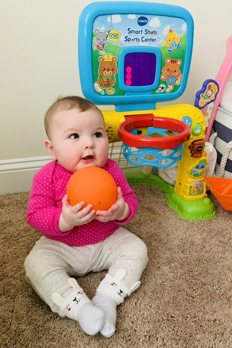 JamesSpruntCC's tweet photo. Krisha Parker, a physical education instructor at #JamesSpruntCC, receives assistance on PED workout plans from baby Adalyn during the #COVID19 crisis. 

#WorkFromHome #FlatteningTheCurve #DuplinCounty #NorthCarolina #NC https://t.co/ic33Ewg2ez