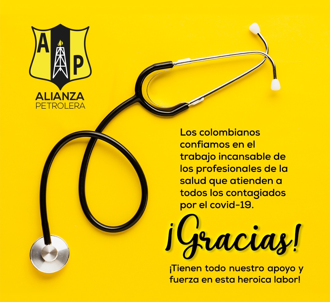APetrolera's tweet photo. Su valerosa labor salva vidas. Hoy y siempre ¡Gracias! 🙌 
#MeQuedoEnCasa 
#AlianzaSomosTodos
#MeteleungolalCovid19 https://t.co/DfReEFPIH3