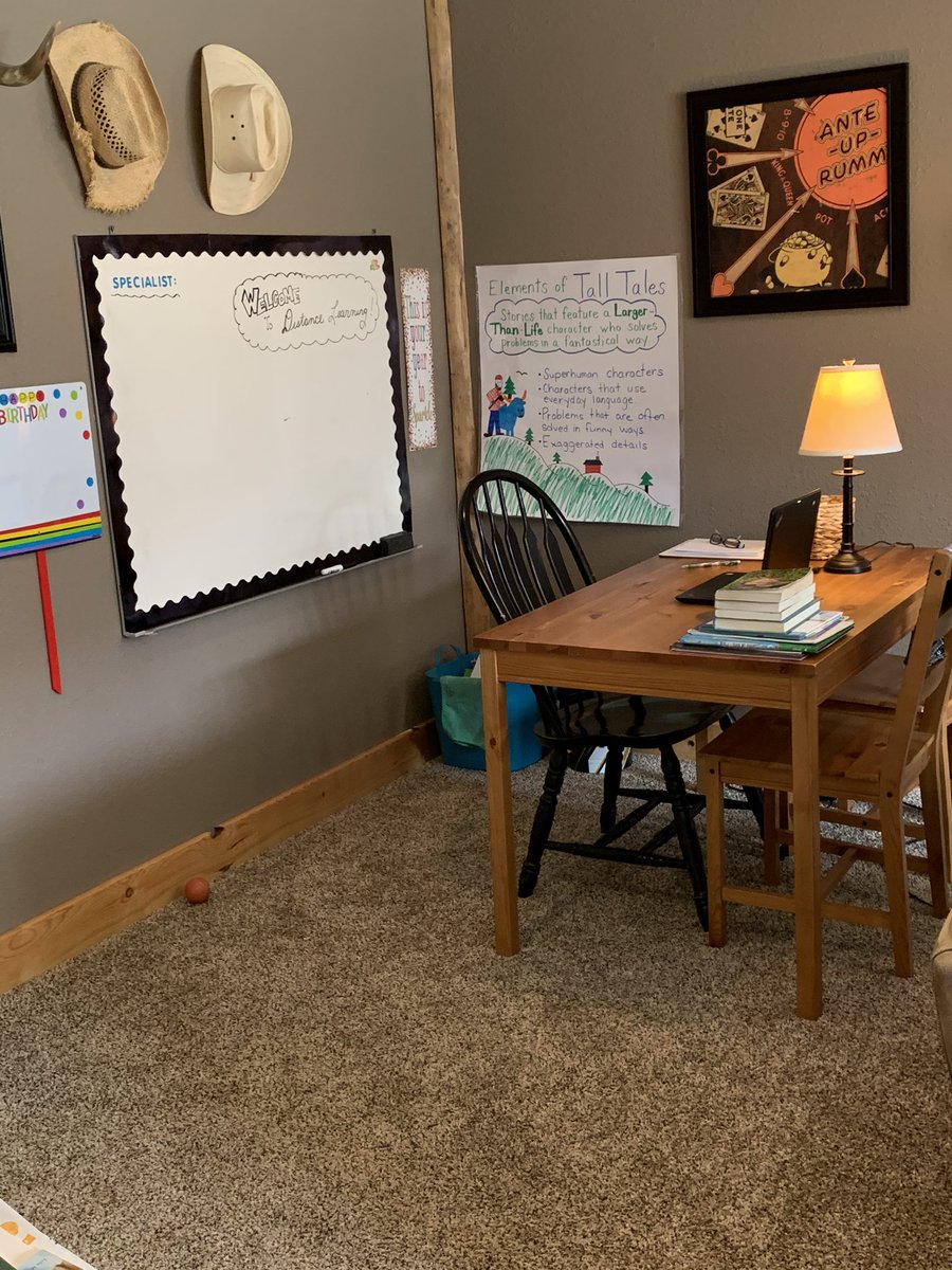 I gave in. Here’s my little at home school room.❤️