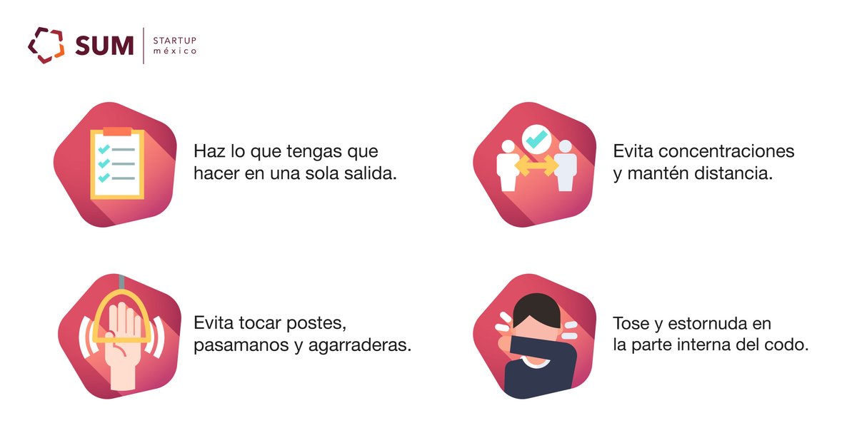 startupmexico's tweet photo. 🚨 Recomendaciones importantes
#vsCOVID19 #Viernes #COVIDー19mx https://t.co/YLI2o88dVc