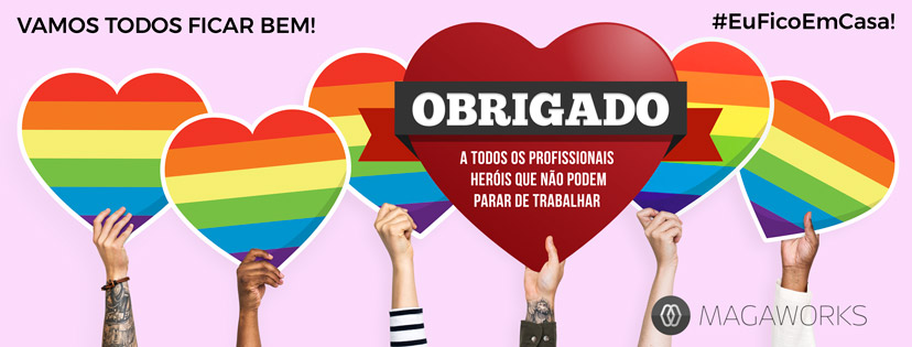 magawork's tweet photo. Obrigado a todos os profissionais que não podem parar de trabalhar. Para mostrar o nosso agradecimento #FicamosEmCasa
#EuFicoEmCasa https://t.co/vxM22qdlW1