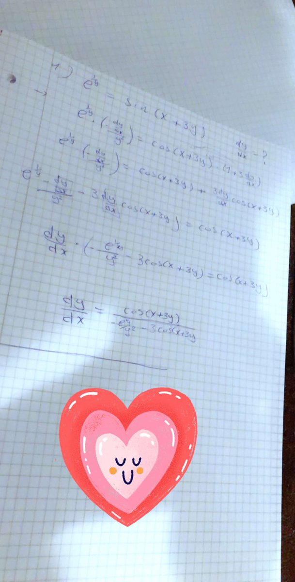 lovhum's tweet photo. #StayHome and study ❤️
#Differentiation #Ableitung https://t.co/cdNfBe8jy2