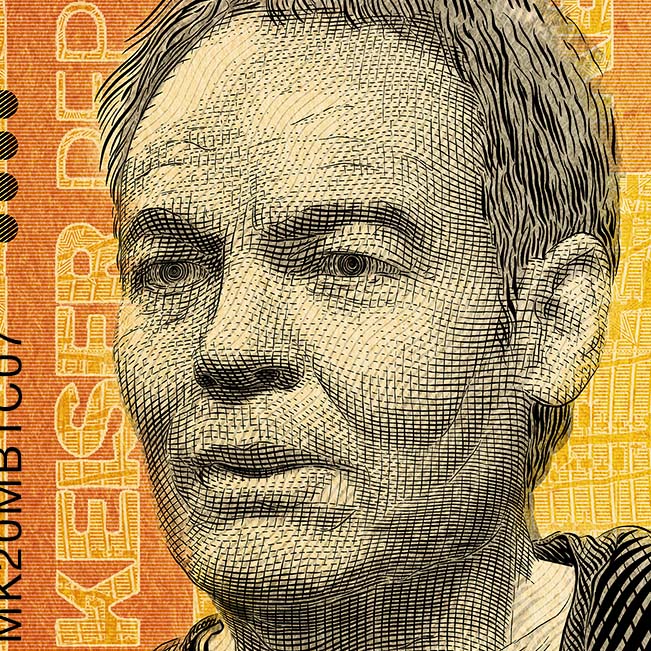 CurrencyDesign's tweet image. Here&apos;s a detail :) blockchainartexchange.co.uk/product/las-pa… #cryptoart #crypto #banknotedesign #banknotes