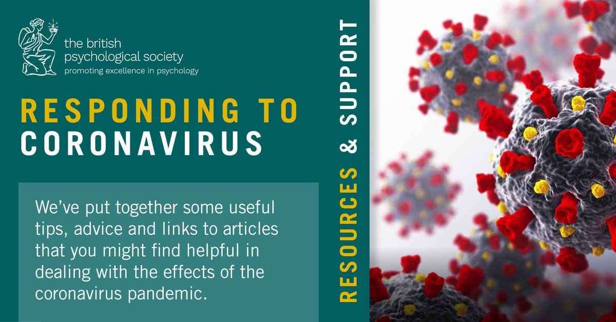 BPSOfficial's tweet photo. Check out our expanding page of BPS and external resources on the coronoavirus crisis #Covid19 #Covid19UK https://t.co/Ozmb9L3Mzu https://t.co/fuCkQI0MY5