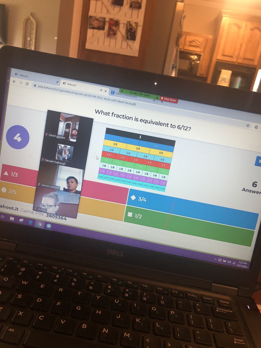 NRoberts212's tweet photo. Fun Friday included a Kahoot on equivalent fractions with Mrs. Millwood &amp; Mrs. Roberts. #ncssbethebest @HeardMixon https://t.co/oJVn9PG6cC