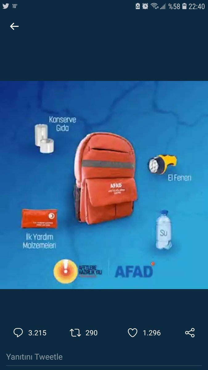 reviewadviser's tweet photo. @AFADBaskanlik Tesekkurler https://t.co/9m0jBWHiP0