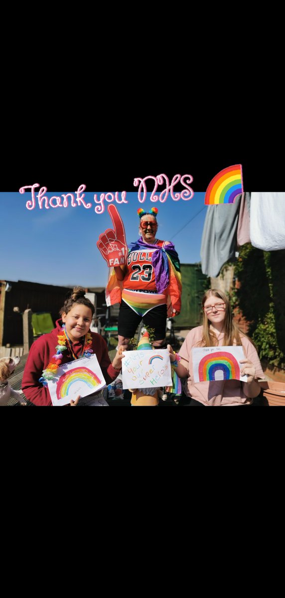 kelliewilliams's tweet photo. @thismorning would love it if you could get this out to the NHS workers tommorow 🌈🌈🌈😁😁😁 #nhs #oursuperheros https://t.co/8V8pvXitVl