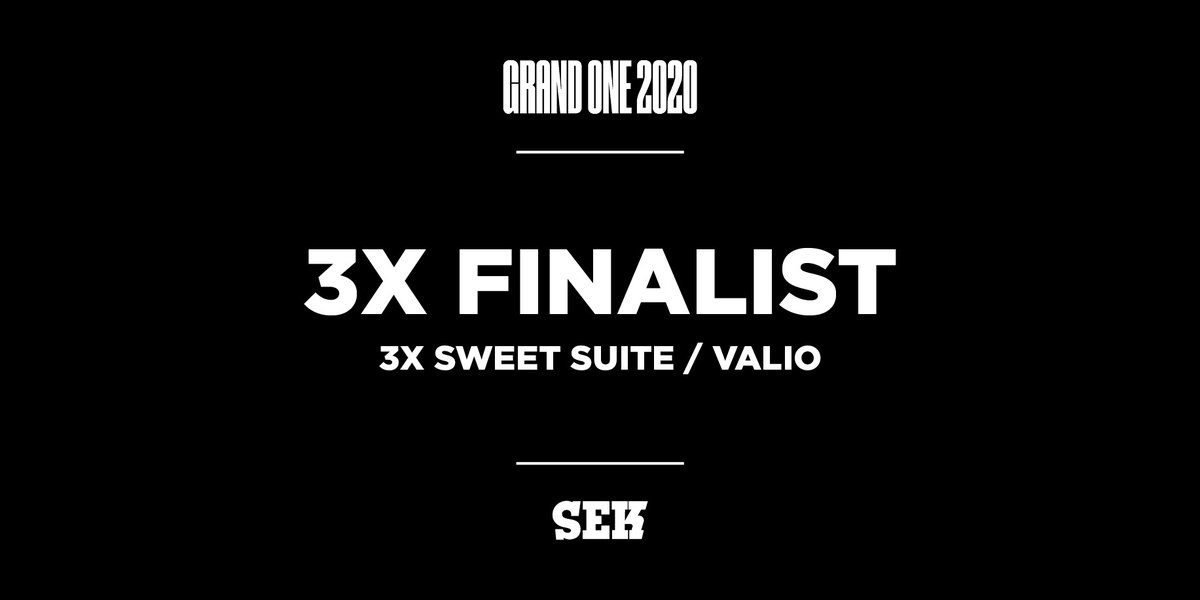 SekHelsinki's tweet photo. Sweet! @ValioFi Jäätelöfabriikki Sweet Suite @grandonefinland -finaalissa kolmessa kategoriassa: Paras somekampanja, Paras vaikuttajamarkkinointi ja Paras kampanja 🍨💕#grandone #mainonta #markkinointi #digimarkkinointi https://t.co/86dEIabI9d