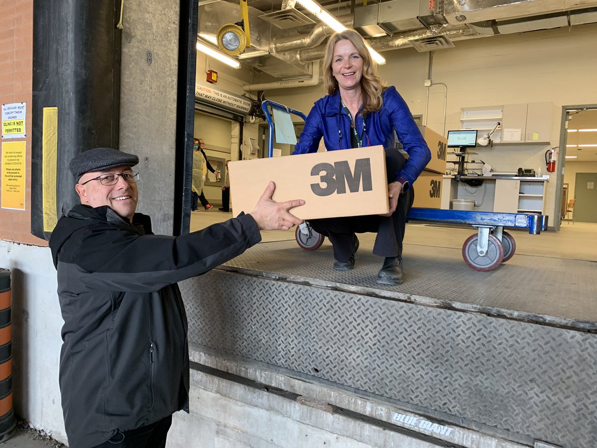 PVNCCDSB's tweet photo. Today our Director @MSNasello was happy to donate much needed medical supplies to @PRHC1 that we have collected from our facilities. Thank you to all frontline health care workers for all that you’re doing! We’re in this together! #PVNCserves #PTBO #ptbocanada https://t.co/1nToyKNq5T