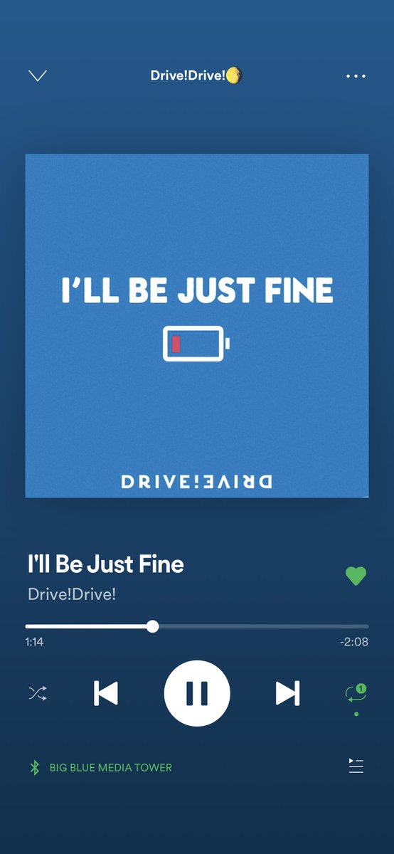 WHATTT SO GOOD! 😍 Go STREAM “I’ll Be Just Fine”! <a href="/justdrivedrive/">Drive!Drive!</a>