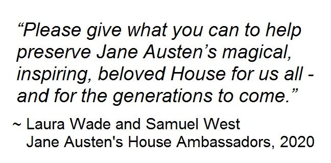 We know that times are tough for us all right now. If you are able, we would be hugely grateful for your help with a donation to our Survival Appeal to help us protect the future of Jane's beloved home: buff.ly/39kiX8d #JaneAusten