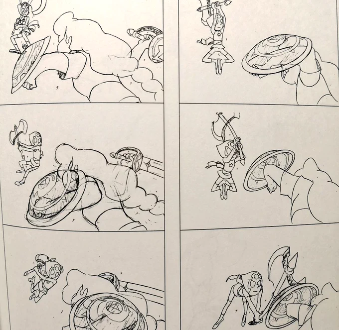 And it became the first cartoon I ever participated in. 