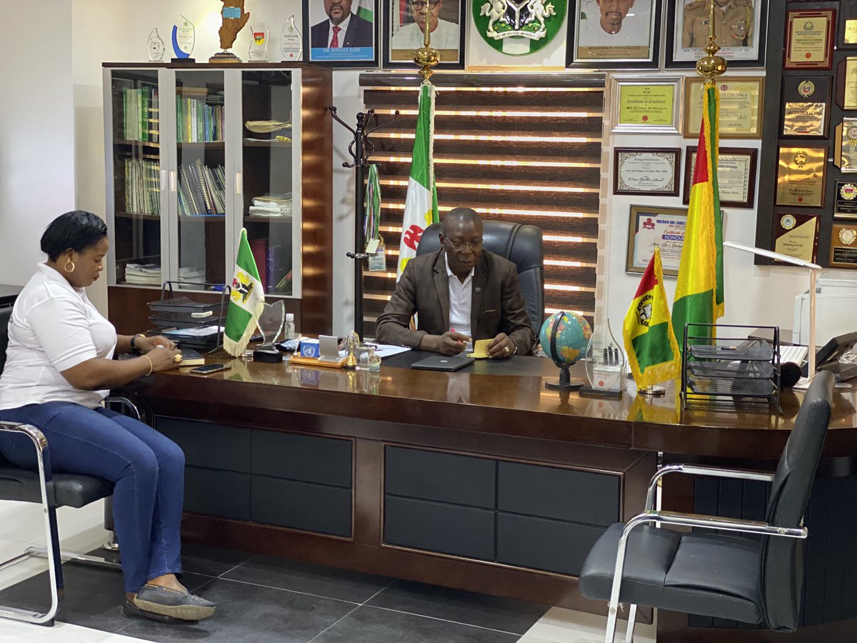 DrDicksonAkoh's tweet photo. Following the unsealing of our HQ by the police on the order of the Fed. Govt, I formally resumed my office today opposite Jabi Lake after 3-years.
I thank God for his grace and also appreciate friends and wellwishers for their solidarity as a new chapter have been open for PCN. https://t.co/Smjc5xctmC