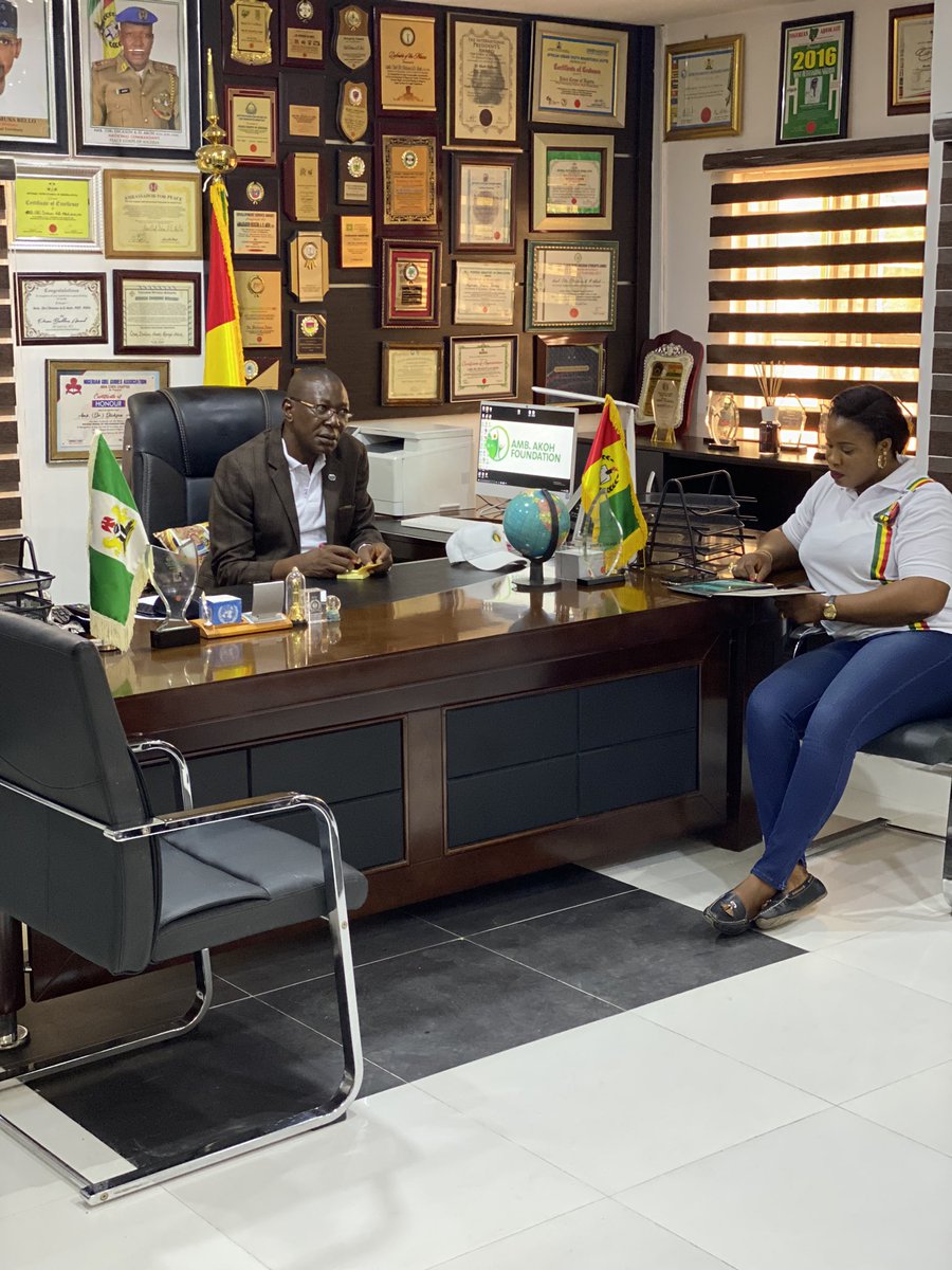 DrDicksonAkoh's tweet photo. Following the unsealing of our HQ by the police on the order of the Fed. Govt, I formally resumed my office today opposite Jabi Lake after 3-years.
I thank God for his grace and also appreciate friends and wellwishers for their solidarity as a new chapter have been open for PCN. https://t.co/Smjc5xctmC