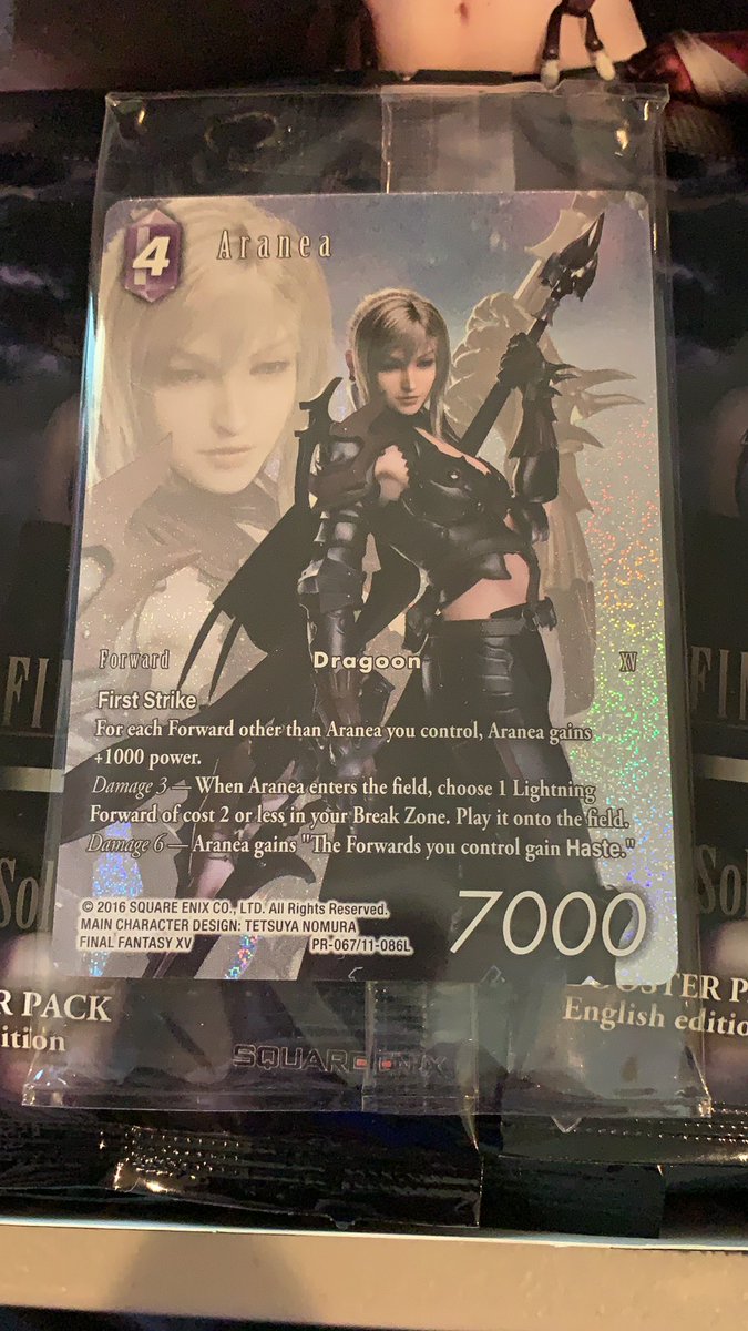 Andrewkendo's tweet photo. Aranea!
@FFTCG_NA #FFTCG #OpusXI https://t.co/g9jNryBoy8