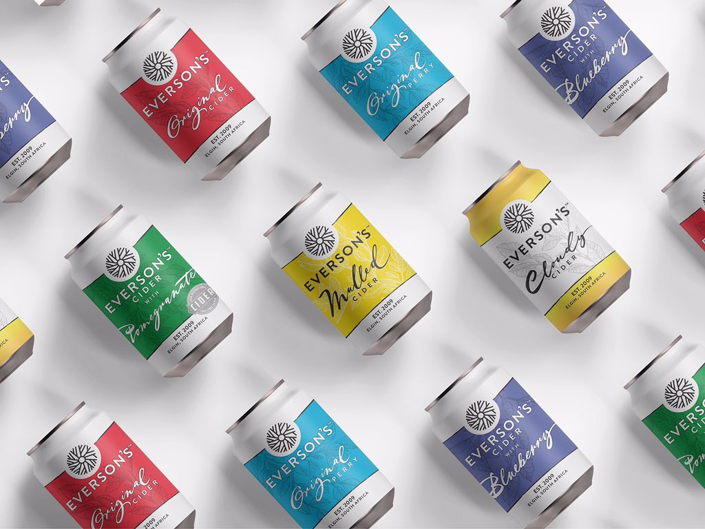 Cans can Everson’s Cider