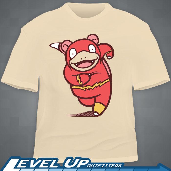He’s not so slow anymore as #Poke now as the power of the #SpeedForce behind him! Catch this great design by #Italiux before it’s gone! On sale today for $15.00! Order yours here: levelupoutfitters.com/products/flash… ⚡️⚡️⚡️⚡️⚡️⚡️ #theflash #pokemon