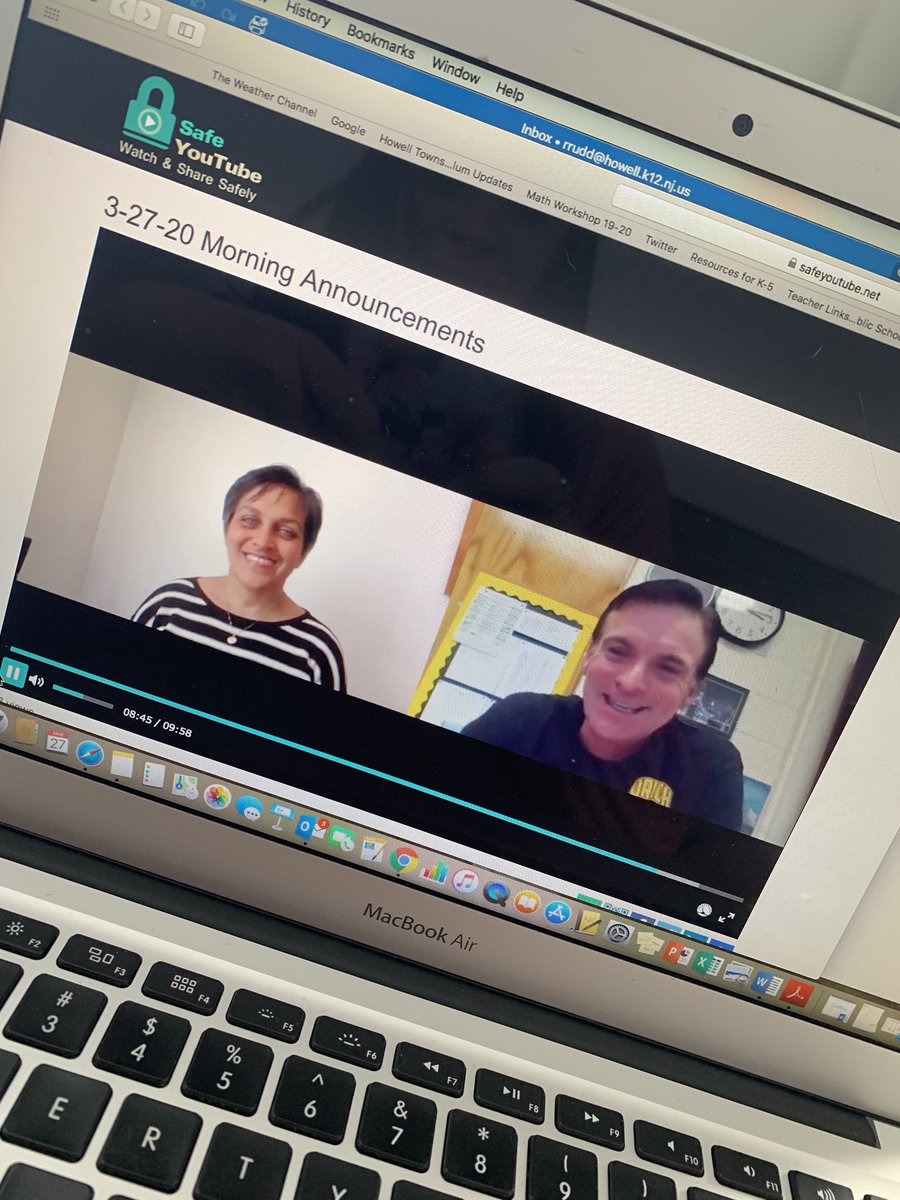 RoseRuddHTPS's tweet image. It was so fun to see Mr. Smith &amp;amp; Mrs. Brown on the morning announcements today! I’m sure our Ss were very excited to play Brain Food at home 🏆🧠  #HTPSRemoteLearning @HowellTwpAldrch