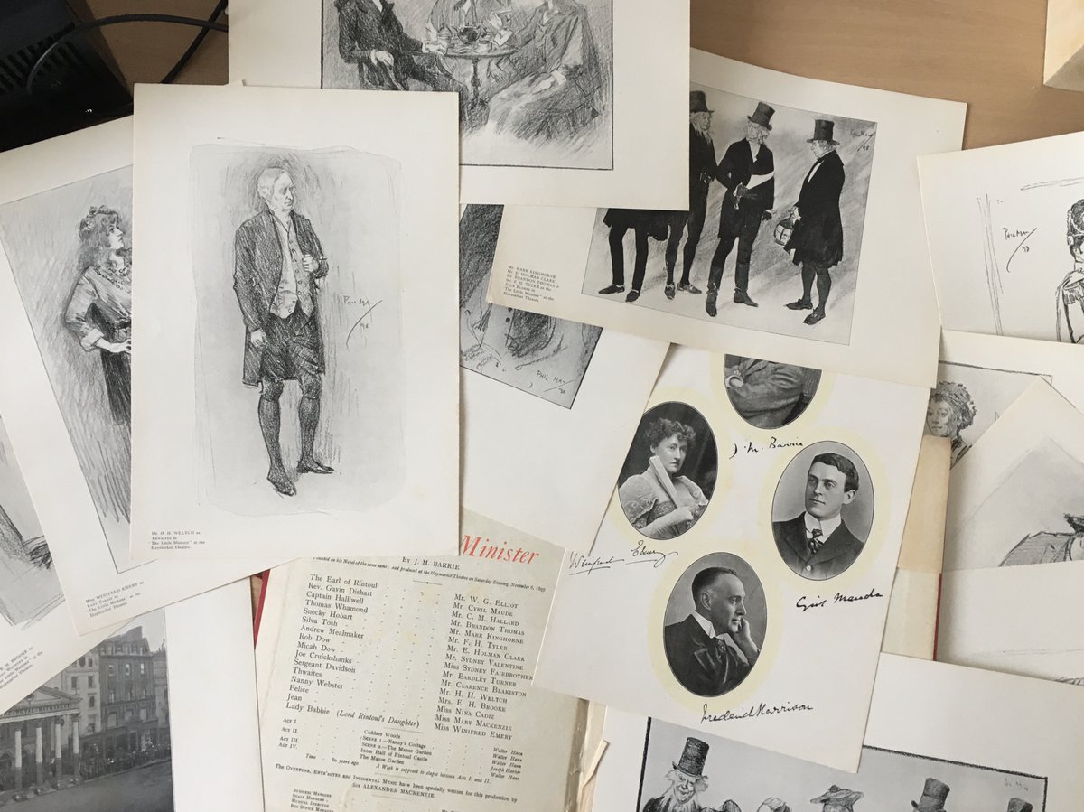 It's #WorldTheatreDay - so an excuse to dig out this blog post about my ancestor, Henry Herbert Weltch, who appeared in the premiere of J.M.Barrie's 'The Little Minister' at the Theatre Royal Haymarket <a href="/TRH_London/">Theatre Royal Haymarket</a> in 1897. 
pieceofpinkpie.wordpress.com/2014/12/29/j-m… #theatre #theater