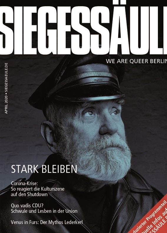 GaySiegessaeule's tweet photo. Wir machen weiter - trotz Krise! Jetzt ist auch das E-Paper unserer April-Ausgabe online, lesen könnt ihr es hier: https://t.co/dNNwXAtKs8 

#FightCoronaTogether https://t.co/7k96j7kcCE