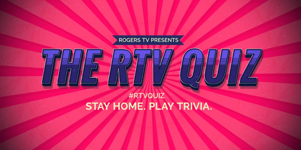 Self-isolation is about to get a whole lot better with our brand-new show <a href="/RTVQuiz/">The RTV Quiz</a>! Watch the premiere episode on Wednesday, April 1st at 7:30 pm on #Rogerstv or stream at rogerstv.com/RTVQuiz