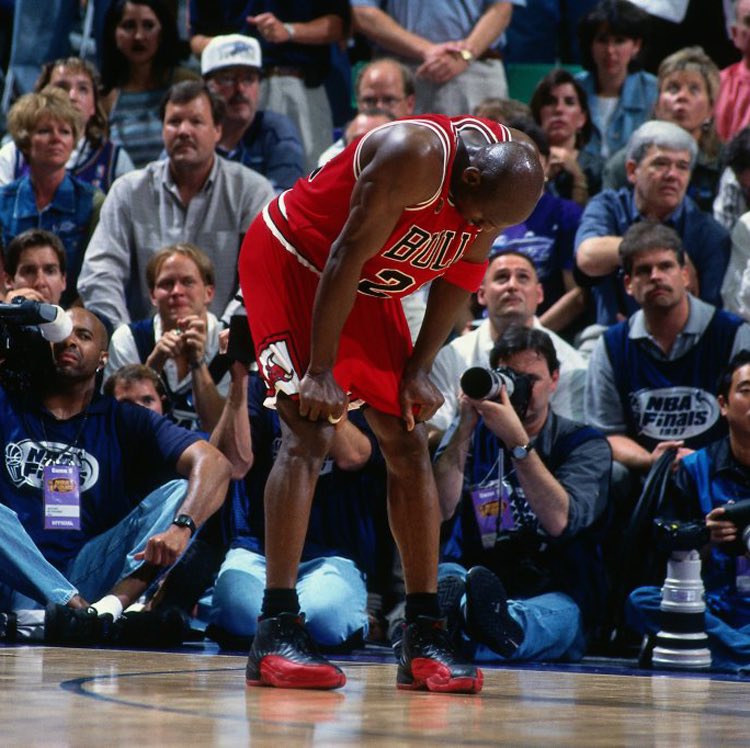TheoUmd's tweet photo. When all this is over, I need a “Flu Game”-esque sneaker created and dedicated to all the healthcare professionals. #MedTwitter #SneakerDoc (@Nike get at me) https://t.co/lY8D8haCqK