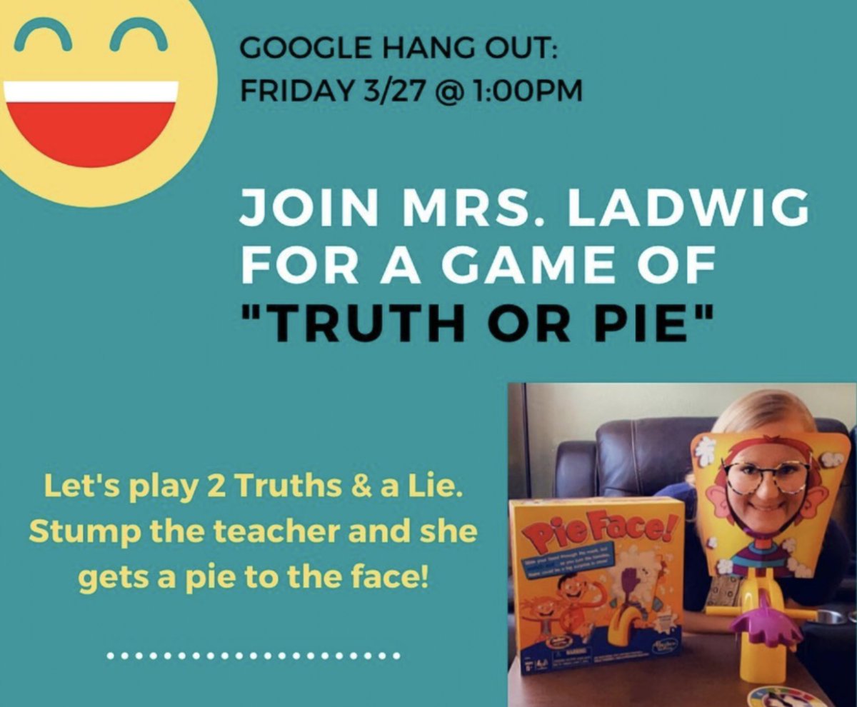 STEAM_MS's tweet photo. Join us today for two #STEAMlive sessions! 🥪🥧#steamlearnsathome https://t.co/CXkgG9bBn0