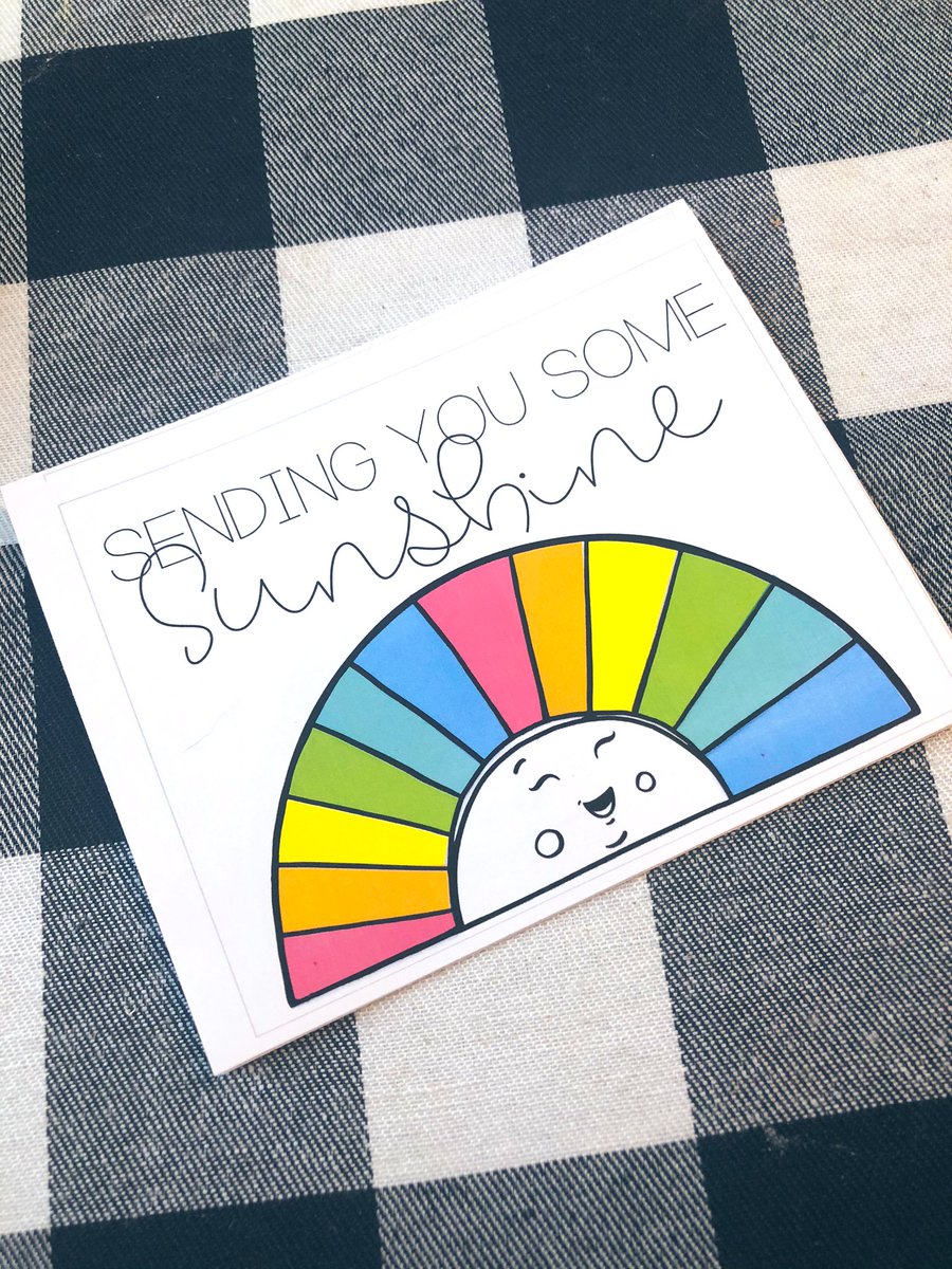 MrsBridgeman3rd's tweet photo. Sending some “SUNSHINE” to my sweet third grade friends! ☀️ Miss their smiling faces a little extra today. ☺️ #thisisd52 https://t.co/15xZDnKD8M