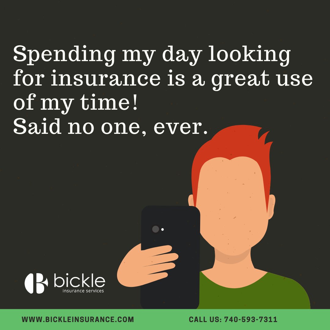 BickleInsurance's tweet image. Let us take that burden off your hands!  Call us today 740-593-7311 or just send us a message online at bickleinsurance.com   #bickleinsurance #kindofabicdeal #insurance
