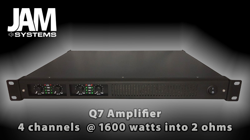 BlueAran's tweet photo. The JAM Systems Q7 is a high-performance professional switch-mode power amplifier. Each of the four channels has its own dedicated power supply for ultimate stability, with zero crosstalk or interference between channels.

For more details see
https://t.co/OglrtTwL5m https://t.co/iN2dNx02Ap