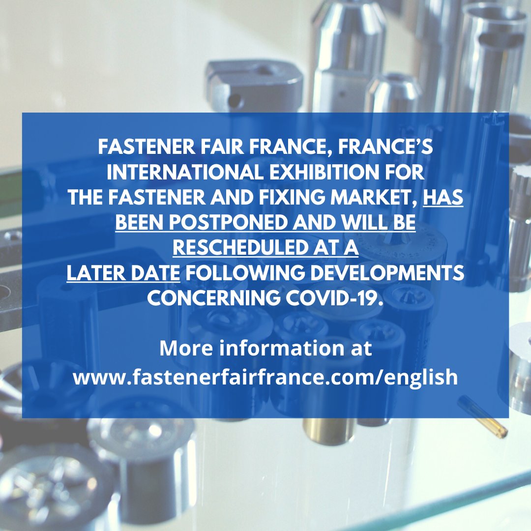 FastenerFrance's tweet photo. #FastenerFairFrance https://t.co/6DinKj29tW