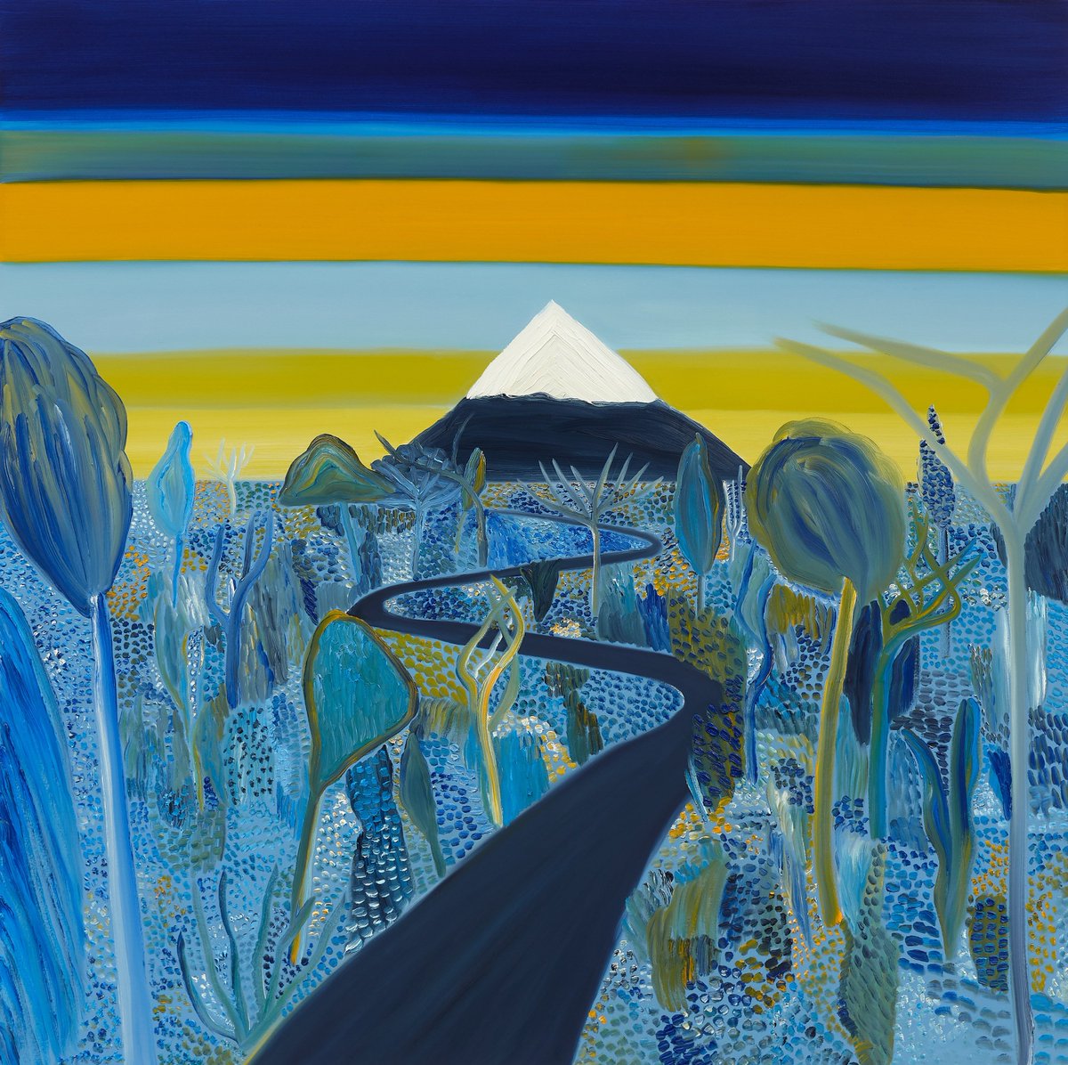 Landscapes by self-taught Canadian painter Matthew Wong, 2010s