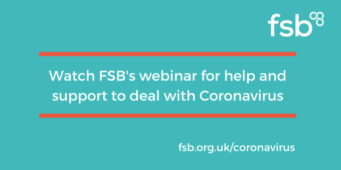 fsb_policy's tweet photo. If you missed our latest #coronavirus webinar on financial help for SMEs and the self-employed, you can watch if back in full here: https://t.co/TTdyYdsIyC 👩🏽‍💻 https://t.co/RtLcaqNMWg