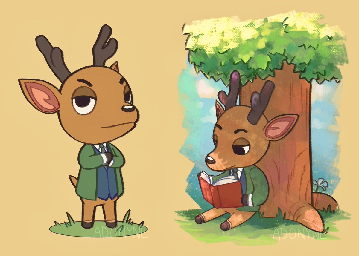 Adonyne's tweet photo. Repost of everyone together! I had a blast drawing these and I’m glad you all enjoyed it 😁

#AnimalCrossingNewHorizions #AnimalCrossing #Beastars https://t.co/FyryF52a4b