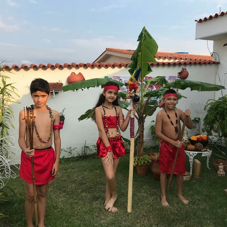 El CFLA sigue con sus actividades los niños de 4 grado B exponen la etnias Pemón #QuedateEnCasa