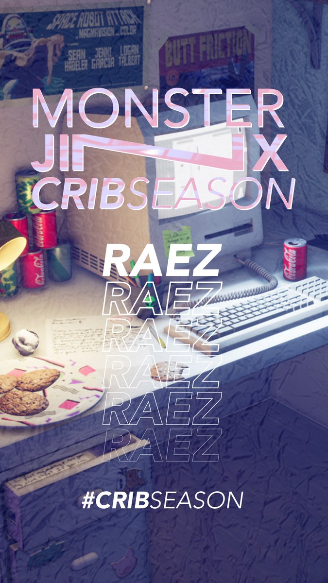 monsterjinx's tweet photo. TODAY AT #CRIBSEASON

16:00 - new track from Raez (soundcloud)
18:30 - live set from MAF https://t.co/n63Xgc9ANJ